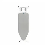 Brabantia B&uuml;gelbrett Solide Gr&ouml;&szlig;e C Metalized / White, 124 x 45 cm,...