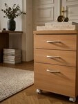 KADIMA DESIGN Rollcontainer Rollcontainer OTTAWA 40 x 60 x 45 cm Unterschrank...