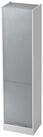 b&uuml;m&ouml; Aktenschrank office Rollladenschrank Dekor: Wei&szlig;/Silber - Griffe:...