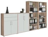 BMG M&ouml;bel Aktenschrank Office Edition (Schrankwand Set 21, 1x...