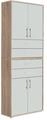 BMG M&ouml;bel Aktenschrank Office Edition (Set 18, B&uuml;roschrank mit Metallgriffen,...