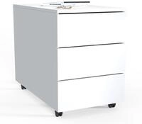 VCM Rollcontainer Dalosa B. 39 x T. 70 x H. 55 cm, Stauraum f&uuml;r B&uuml;romaterial,