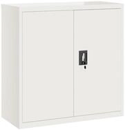 vidaXL Aktenschrank 90 x 40 x 90 cm Aktenschrank B&uuml;roschrank Home Office Ablage