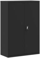 vidaXL Aktenschrank 90 x 40 x 140 cm Aktenschrank B&uuml;roschrank Home Office...