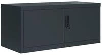 vidaXL Aktenschrank 90 x 40 x 40 cm Aktenschrank B&uuml;roschrank Home Office Ablage