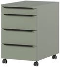 b&uuml;m&ouml; Rollcontainer b&uuml;m&ouml; Space, Container ohne Schloss, 3 Sch&uuml;be, Dekor: