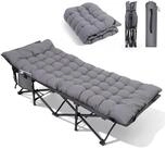 Sekey Feldbett Campingbett klappbar Campingliege Angelliege Klappbett bis 200...