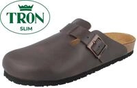 Tron TRON Escalet slim Damen Herren Tieffu&szlig;bett Clog dunkelbraun Clog...