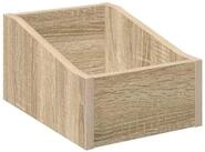vidaXL Aufbewahrungsbox LP Plattenbox Sonoma-Eiche 23 x 33 x 16 cm...