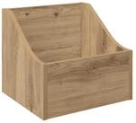 vidaXL Aufbewahrungsbox LP Plattenbox Artisan-Eiche 37 x 33 x 32 cm...