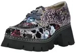 LAURA VITA LAURA VITA Halbschuhe Leder/Textil Schn&uuml;rschuh grau|schwarz 37 EU