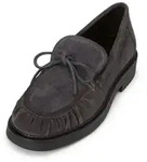 Marc O'Polo aus ge&ouml;ltem Veloursleder Loafer grau 36 EU