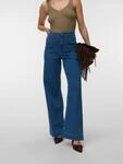 Vero Moda Weite Jeans VMKAYLA HR WIDE POCKET J BLUE MIX NOOS Baumwollmischung, wide