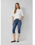 s.Oliver Slim-fit-Jeans Jeans-Hose BETSY Capri Jeans Betsy / Mid Rise / Slim Fit blau