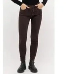ANGELS Slim-fit-Jeans SKINNY aus Baumwollmischung, mit G&uuml;rtelschlaufen braun 38