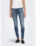 ONLY Skinny-fit-Jeans ONLBLUSH MW SK DET DES BACK EMB DNM Baumwollmischung,...