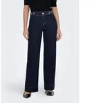 ONLY High-waist-Jeans ONLMADISON HW WIDE BUCKLE DNM GUA411NOOS Materialmix,...
