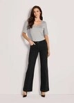 MADELEINE Gerade Jeans Wide-Leg-Jeans aus Powerstretch Modisch weites Bein mit