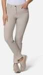 GOLDNER Bequeme Jeans Kurzgr&ouml;&szlig;e: Lange Freizeithose BELLA mit Formbund Slim...