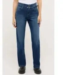 ANGELS 5-Pocket-Jeans Liz City mit G&uuml;rtel, Relaxed Fit blau 36