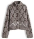 OPUS Strickjacke grau 36