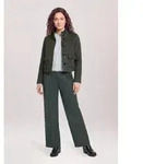 Cartoon Strickjacke Damen mit Rundhalsausschnitt (1-tlg) grau 34 EU