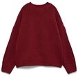 Vero Moda Strickpullover VMBOOM LS O-NECK PULLOVER GA NOOS Materialmix, loose fit