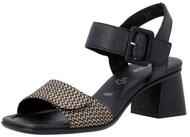 Remonte Sandalette Sommerschuh, Blockabsatz mit praktischem Klettverschluss