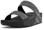 Fitflop Lulu Slide - Geo Glitz Sandale schwarz 36 EU