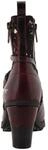 Mustang Shoes Stiefel Stiefelette Blockabsatz, Boots mit Zierrei&szlig;verschluss und
