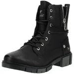 Mustang Shoes Mustang Shoes Stiefelette Lederimitat Schn&uuml;rstiefelette schwarz...