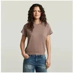 G-STAR T-Shirt Raglan Rundhalsform, mit angesetztem B&uuml;ndchen rosa XS (34)