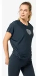 SUPER.NATURAL T-Shirt f&uuml;r Damen,Merino W ORNAMENTAL LOOSE TEE mit Sport-Motiv,