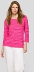3/4-Arm-Shirt RABE, Damen, Gr. 38, pink (malve), Jersey, Obermaterial: 68%...