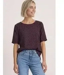 STREET ONE T-Shirt mit Strukturmix rot 36 EU