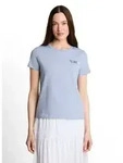 TOM TAILOR Denim Kurzarmshirt Sommershirt mit Stickerei