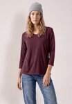 CECIL V-Shirt aus reiner Baumwolle