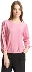 3/4-Arm-Shirt TOM TAILOR DENIM, Damen, Gr. XXL, small tonal blush rose stripe, Single