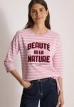 CECIL Rundhalsshirt mit Streifenmuster