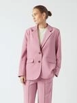 Longblazer Y.A.S "YASREEMAJ LS BLAZER NOOS", Damen, Gr. 40, rosa (lilas), Web,