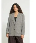 ICHI Wintermantel Jacke IHLUBANA grau 34