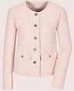 Jackenblazer MADELEINE "Blazer Boucl&eacute;-Blazer mit Glanzakzenten", Damen, Gr. 38, rosa