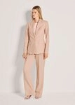 MADELEINE Kurzblazer Eleganter Longblazer mit Nadelstreifen Leinenblazer mit