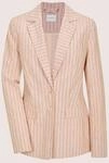 Jackenblazer MADELEINE "Blazer Eleganter Longblazer mit Nadelstreifen", Damen, Gr.