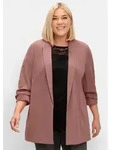 Sheego Blusenblazer Longblazer Langarm