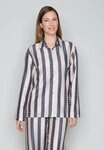 JOOP! Pyjamaoberteil lockerer, bequemer Fit, Langarm, mit V-Ausschnitt und...