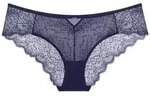 Triumph Slip Amourette Sparkle Hipster schmmernde Spitze blau 36
