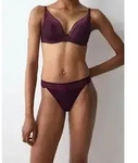 Triumph Slip Comfort Glam String raffinierte Spitze rot 36