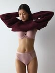 Triumph Maxislip Wild Azalea Florale Spitze, hochgeschnitten, Satin-Einfassung,