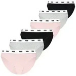 PUMA Slip PUMA WOMEN COTTON BRIEFS (6er Pack) rosa L